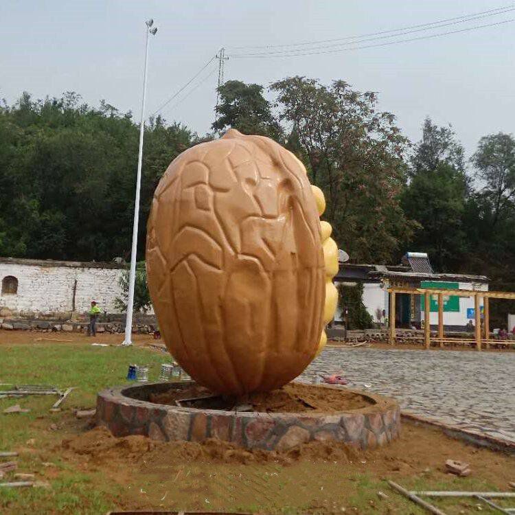 大型核桃雕塑 商業(yè)街廣場(chǎng)雕塑 古銅色擺件 大型核桃雕塑 商業(yè)街廣場(chǎng)雕塑 古銅色擺件