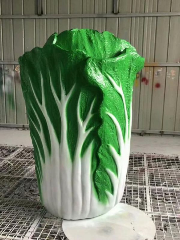 草地白菜雕塑 現(xiàn)代校園果蔬雕塑 大型蔬菜雕塑 草地白菜雕塑 現(xiàn)代校園果蔬雕塑 大型蔬菜雕塑